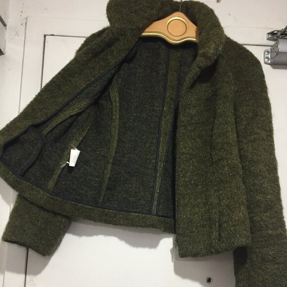 VINTAGE MARIELLA BURANI AMULETI WOOL BLEND JACKETS SIZE 8 - Picture 7 of 9